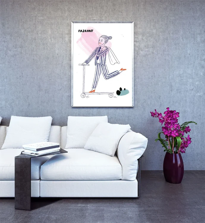 Plakat Fajrant mockup