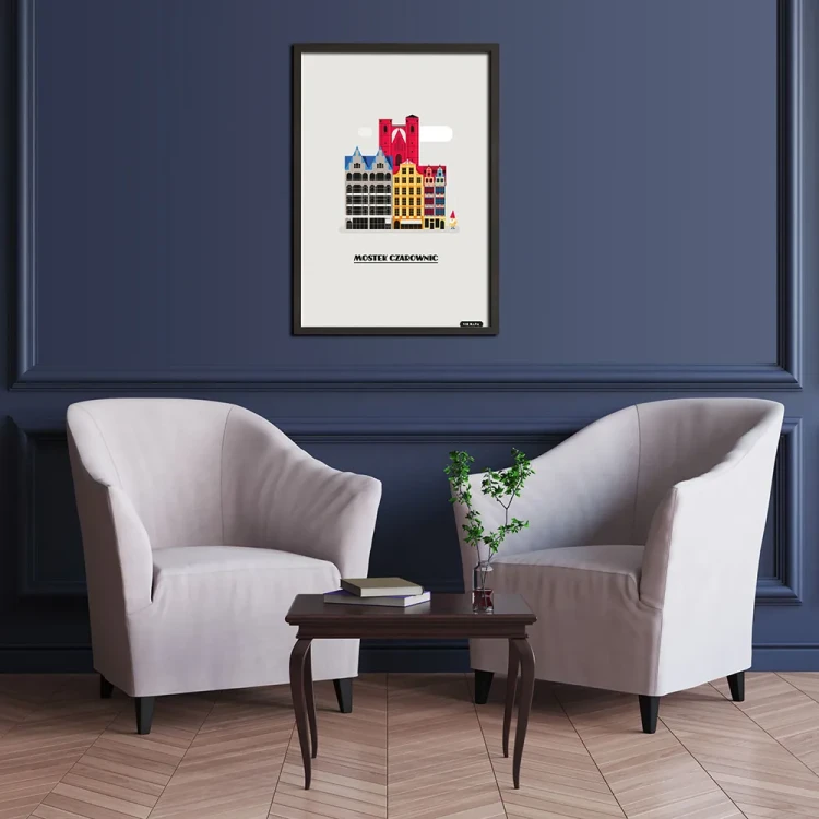 Plakat Mostek Czarownic mockup