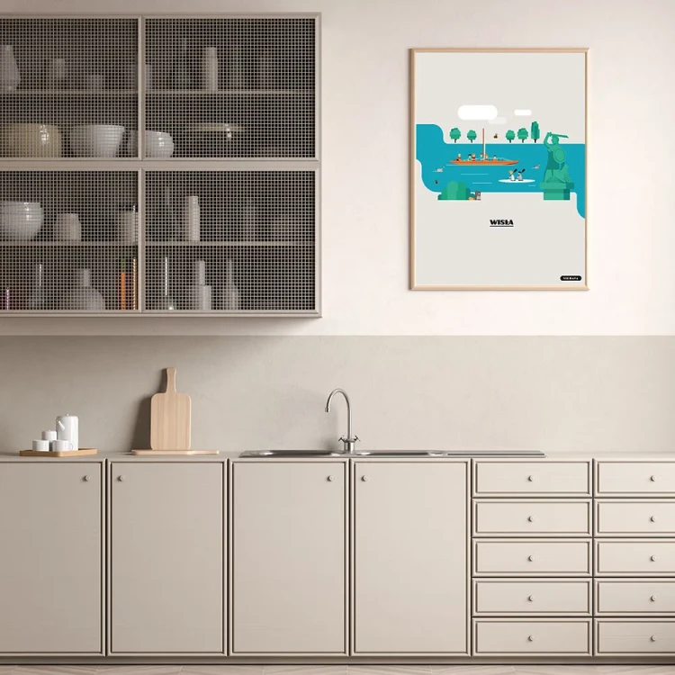 Plakat Wisla mockup