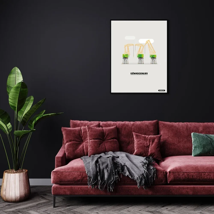 Plakat Dzwigozaury mockup