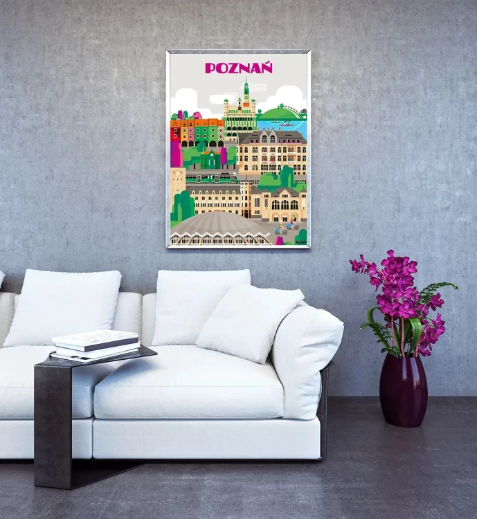 Plakat Poznań mockup
