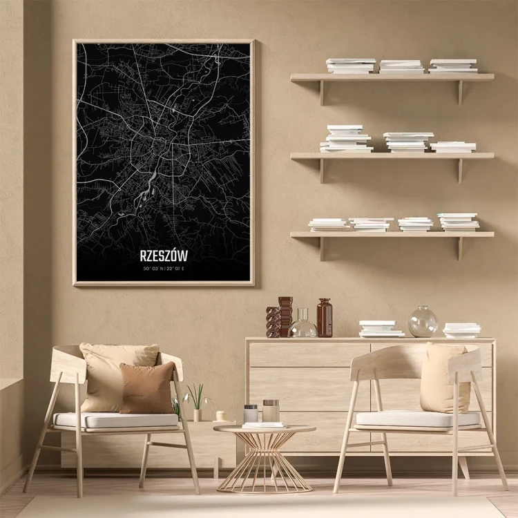Plakat Rzeszów night mockup