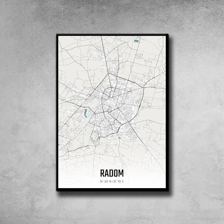 Plakat Radom day tło ściana szary beton