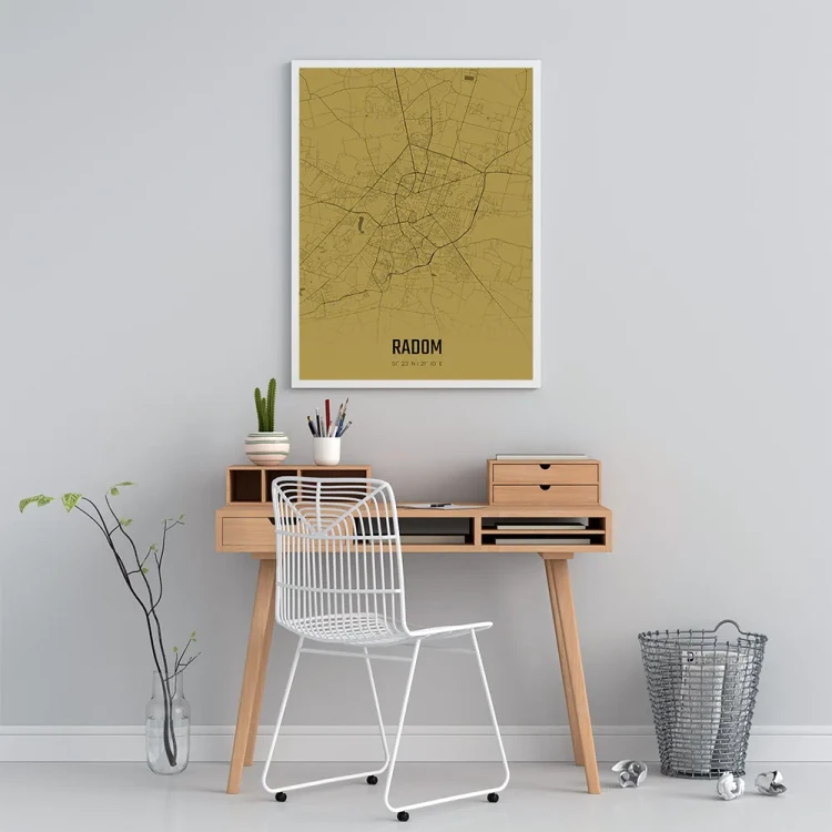 Plakat Radom amber mockup