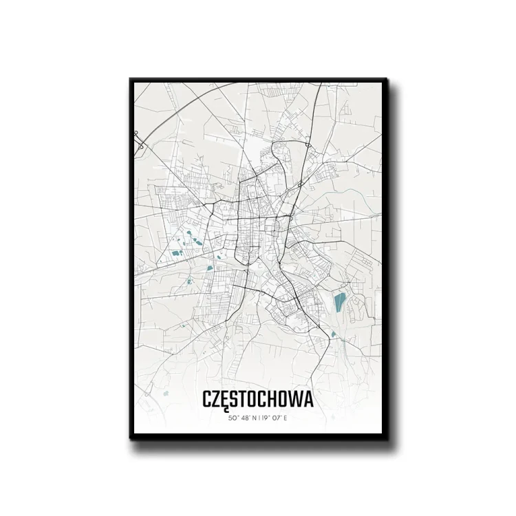 Plakat Częstochowa day białe tło