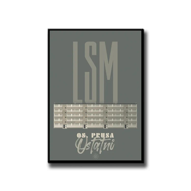 Plakat LSM Ostatni białe tło