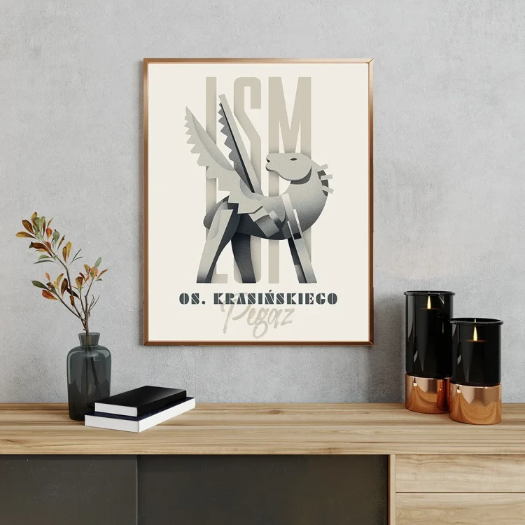 Plakat LSM Pegaz mockup