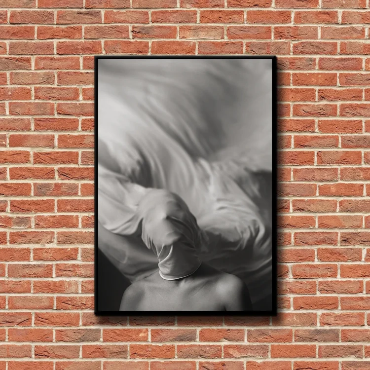 Plakat Dreamer tło ściana czerwone cegły