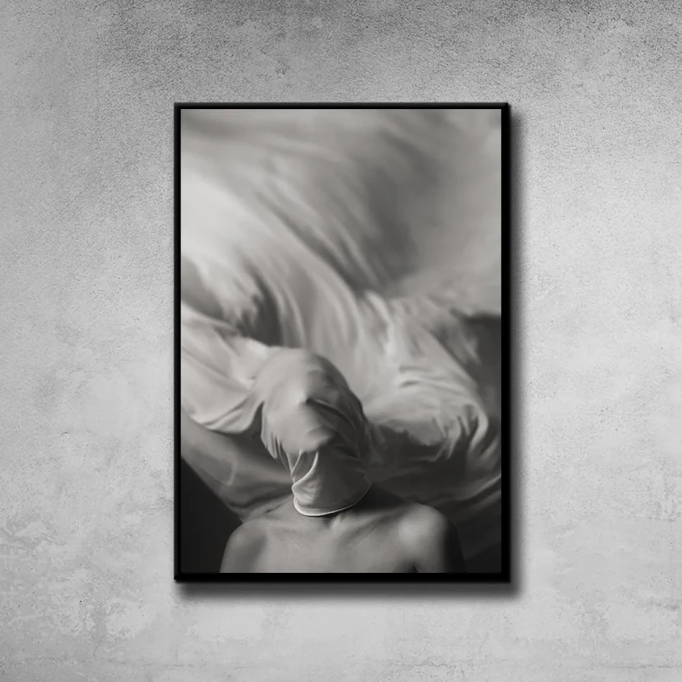 Plakat Dreamer tło ściana szary beton