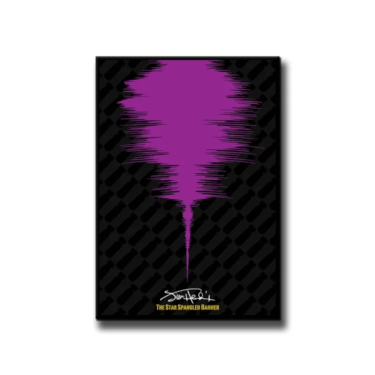 Plakat Hendrix białe tło