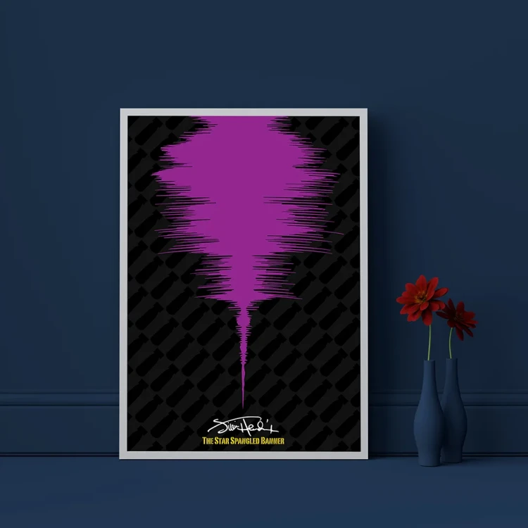 Plakat Hendrix mockup