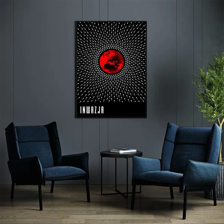 Plakat Inwazja mockup