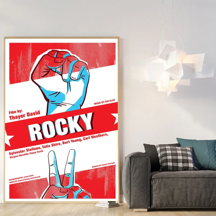 Plakat Rocky mockup