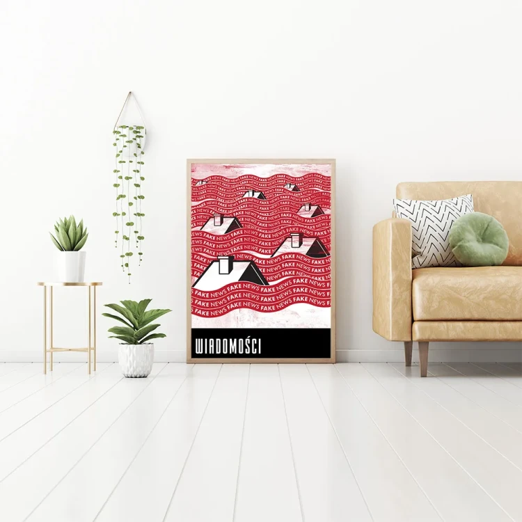 Plakat Wiadomości mockup