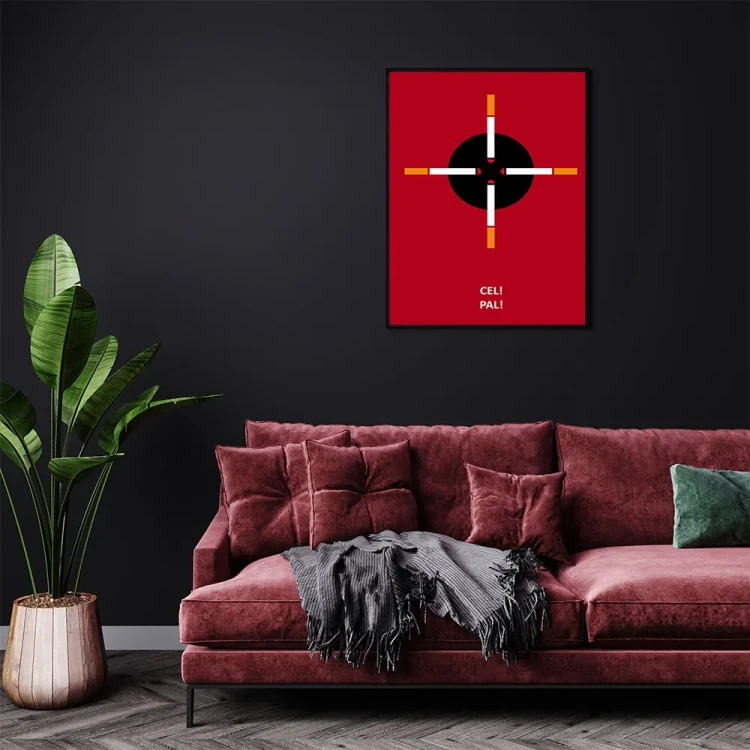 Plakat Cel Pal mockup