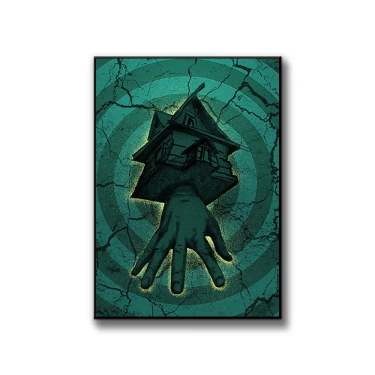 Plakat Domek Strachów białe tło