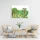 Plakat Las mockup