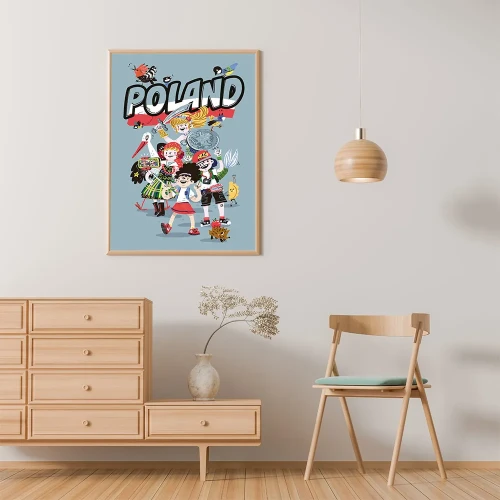 Plakat Poland mockup
