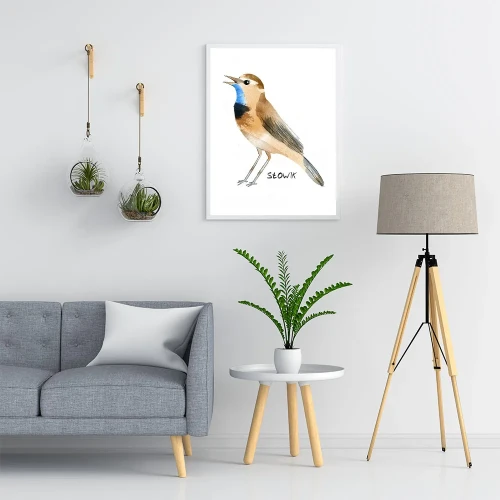 Plakat Słowik mockup