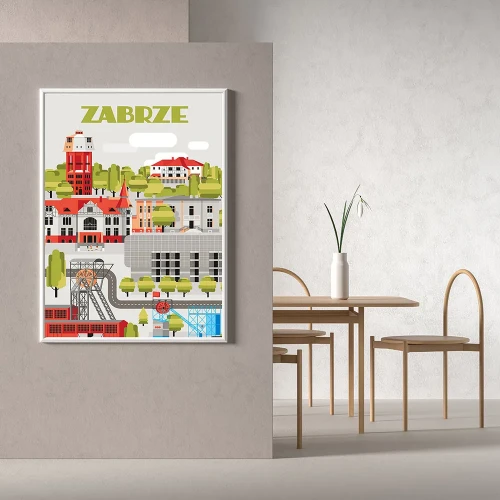 Plakat Zabrze mockup
