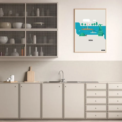 Plakat Wisla mockup