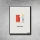 Plakat Wrzuciłeś tło ściana szary beton