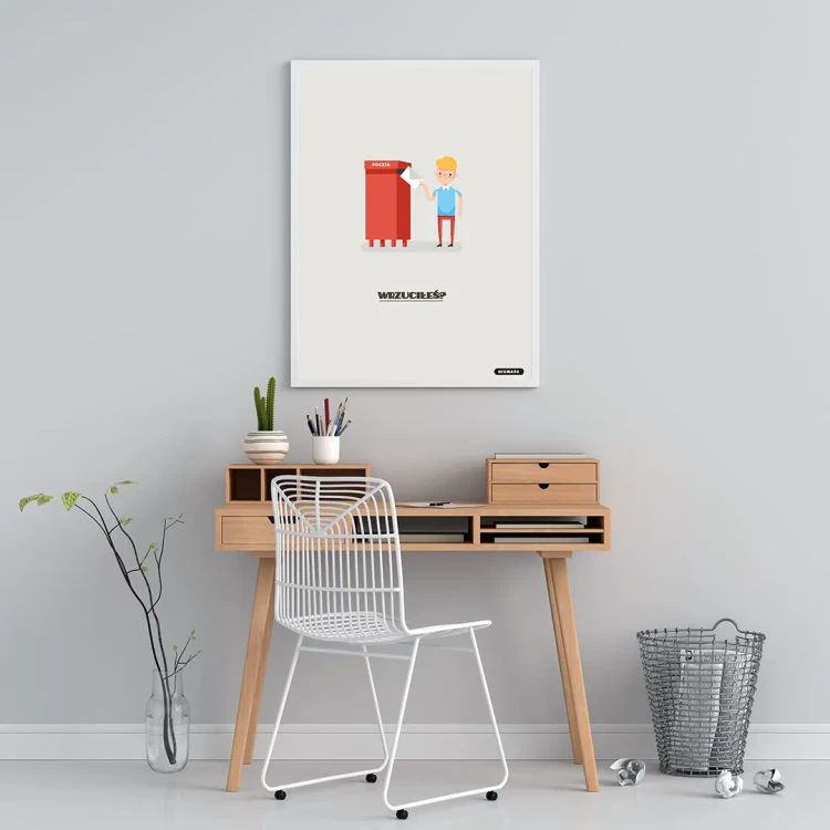 Plakat Wrzuciłeś mockup