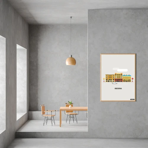 Plakat Pietryna mockup