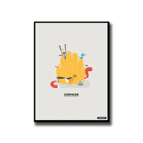 Plakat Chynchy białe tło