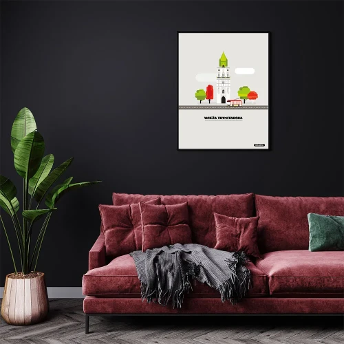 Plakat Wieża Trynitarska mockup
