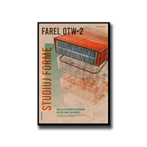 Plakat FAREL OTW2 białe tło