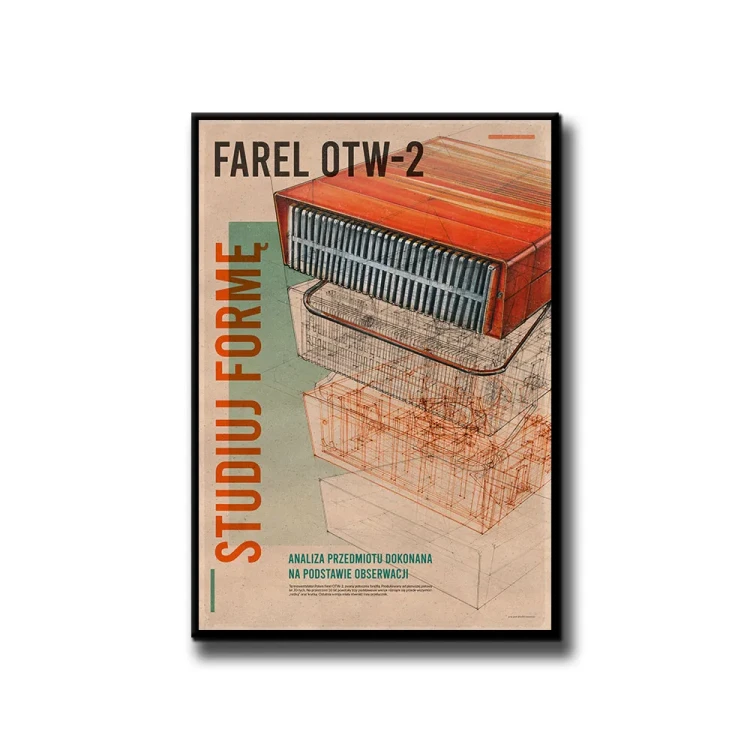 Plakat FAREL OTW2 białe tło
