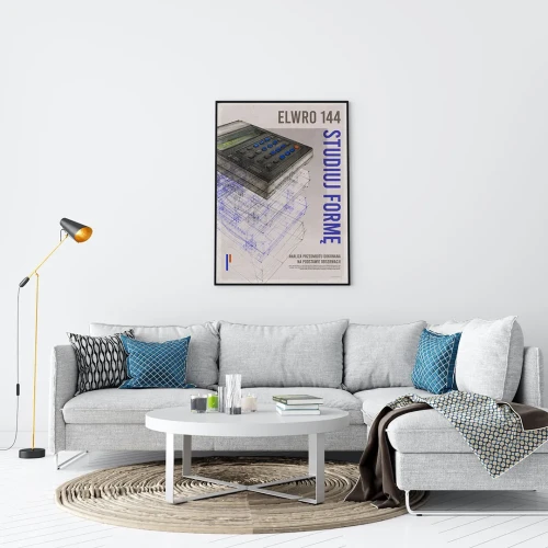 Plakat Kalkulator ELWRO 144 mockup