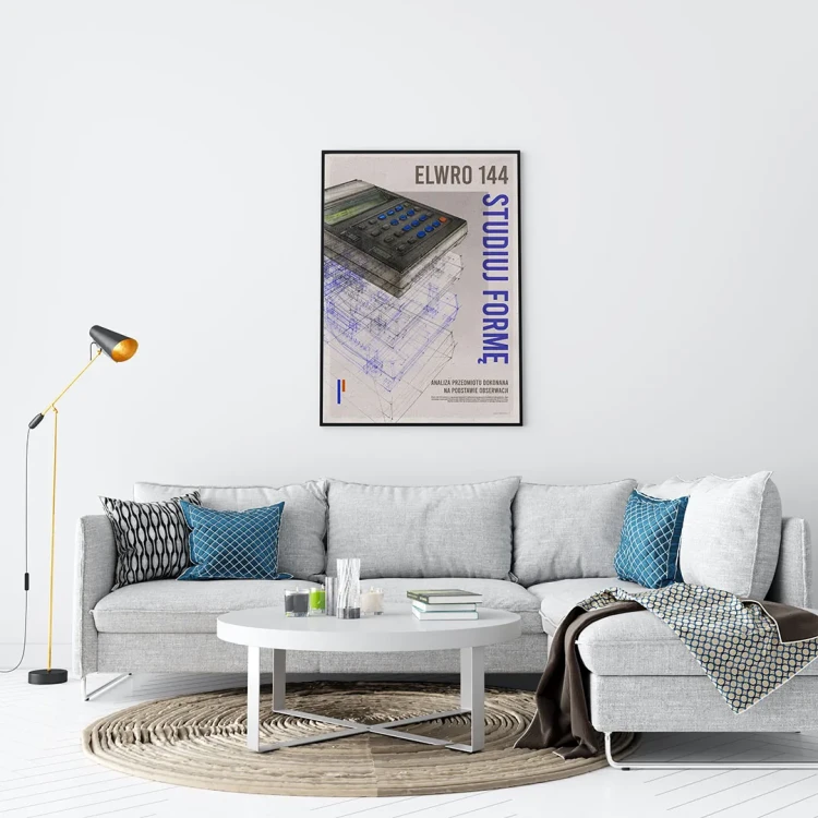 Plakat Kalkulator ELWRO 144 mockup