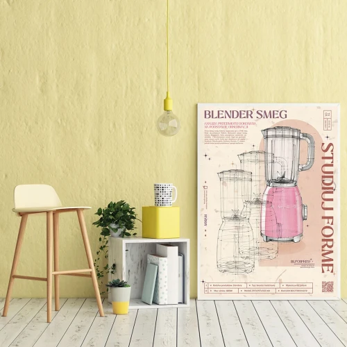 Plakat Blender SMAG mockup