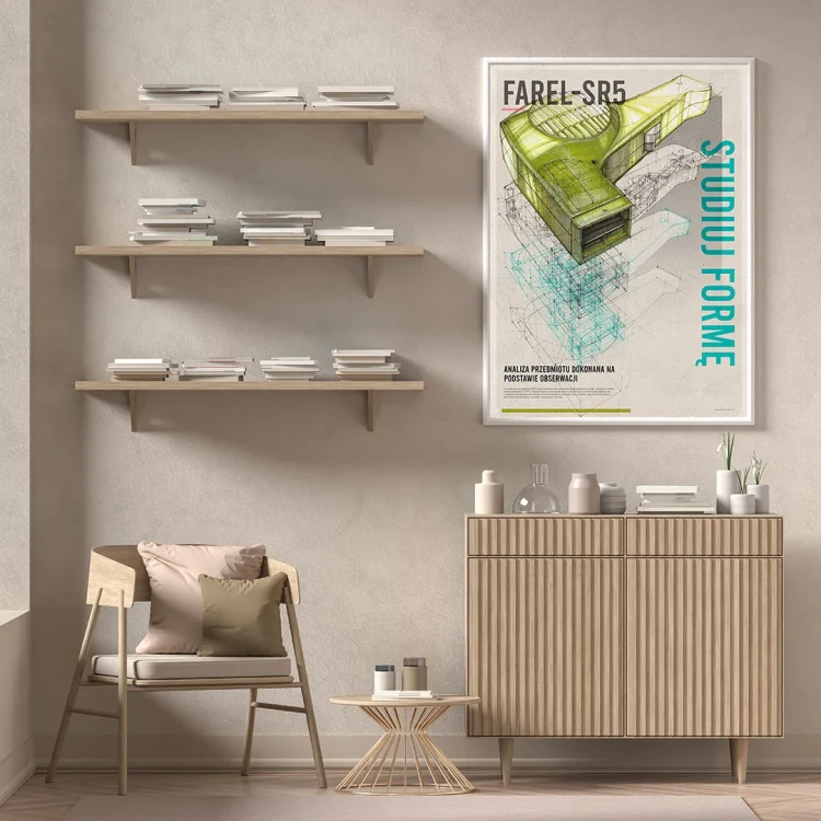 Plakat Suszarka FAREL SR5 mockup