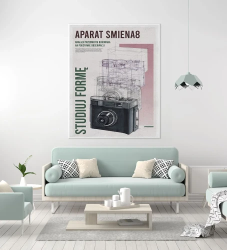 Plakat Aparat Smiena 8 mockup