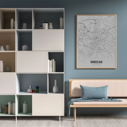 Plakat Wrocław fog mockup