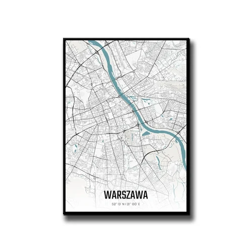 Plakat Warszawa day białe tło
