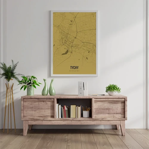 Plakat Tychy amber mockup