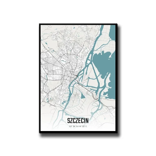 Plakat Szczecin day białe tło