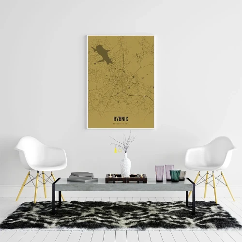 Plakat Rybnik amber mockup