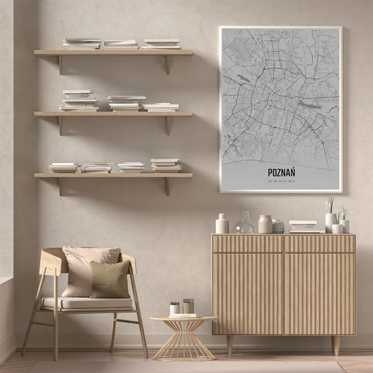 Plakat Poznań fog mockup