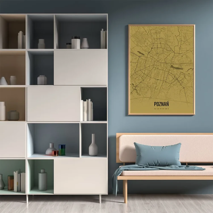 Plakat Poznań amber mockup