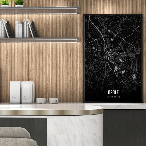 Plakat Opole night mockup
