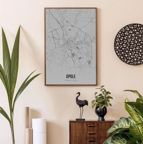 Plakat Opole fog mockup