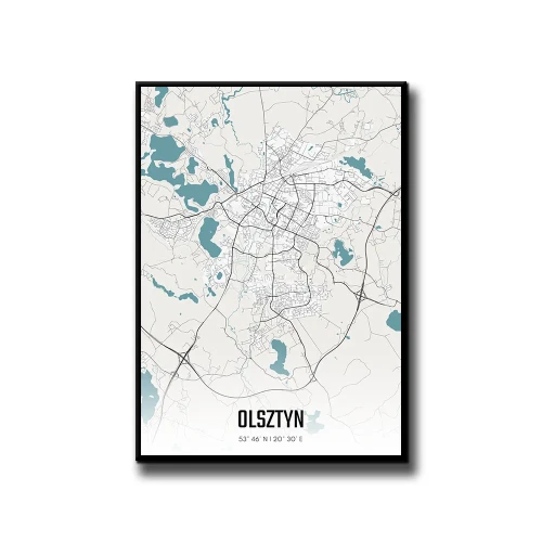 Plakat Olsztyn day białe tło