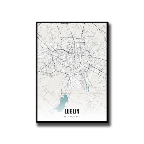 Plakat Lublin day białe tło