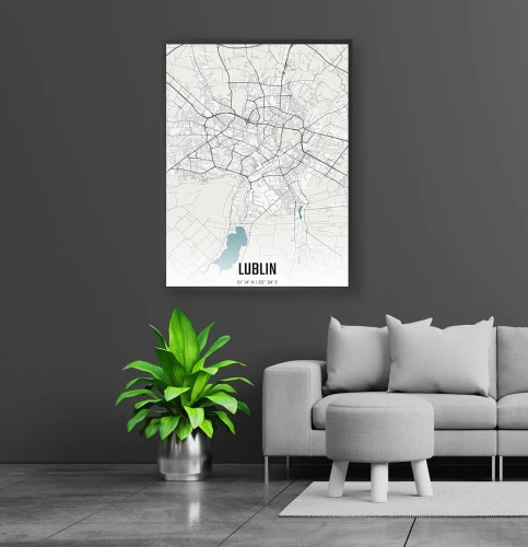 Plakat Lublin day mockup