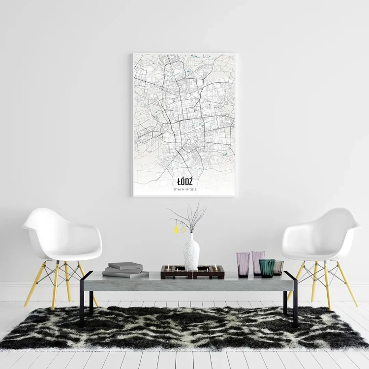 Plakat Łódź day mockup